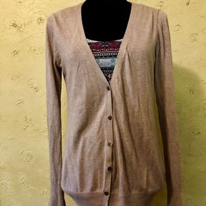 Tan Old Navy Cardigan